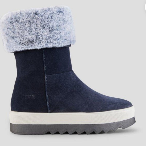 💯Auth Cougar Vail Tall Suede Boot US 6 /EU 36 Faux Fur 2 ways - Picture 10 of 11